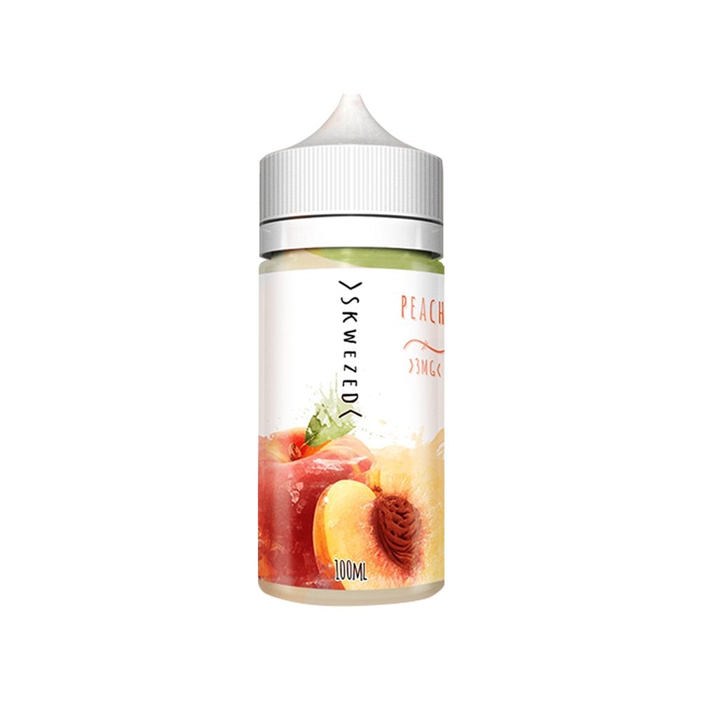 SKWEZED E-LIQUID PEACH - 100ML (0mg)
