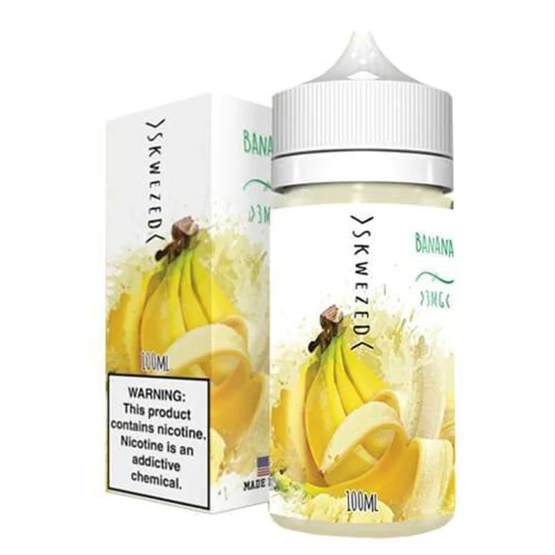 SKWEZED E-LIQUID BANANA - 100ML