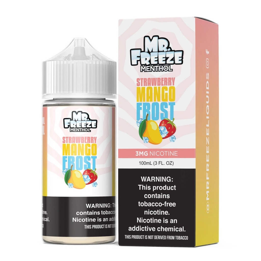 MR FREEZE E-LIQUID STRAWBERRY MANGO FROST - 100ML