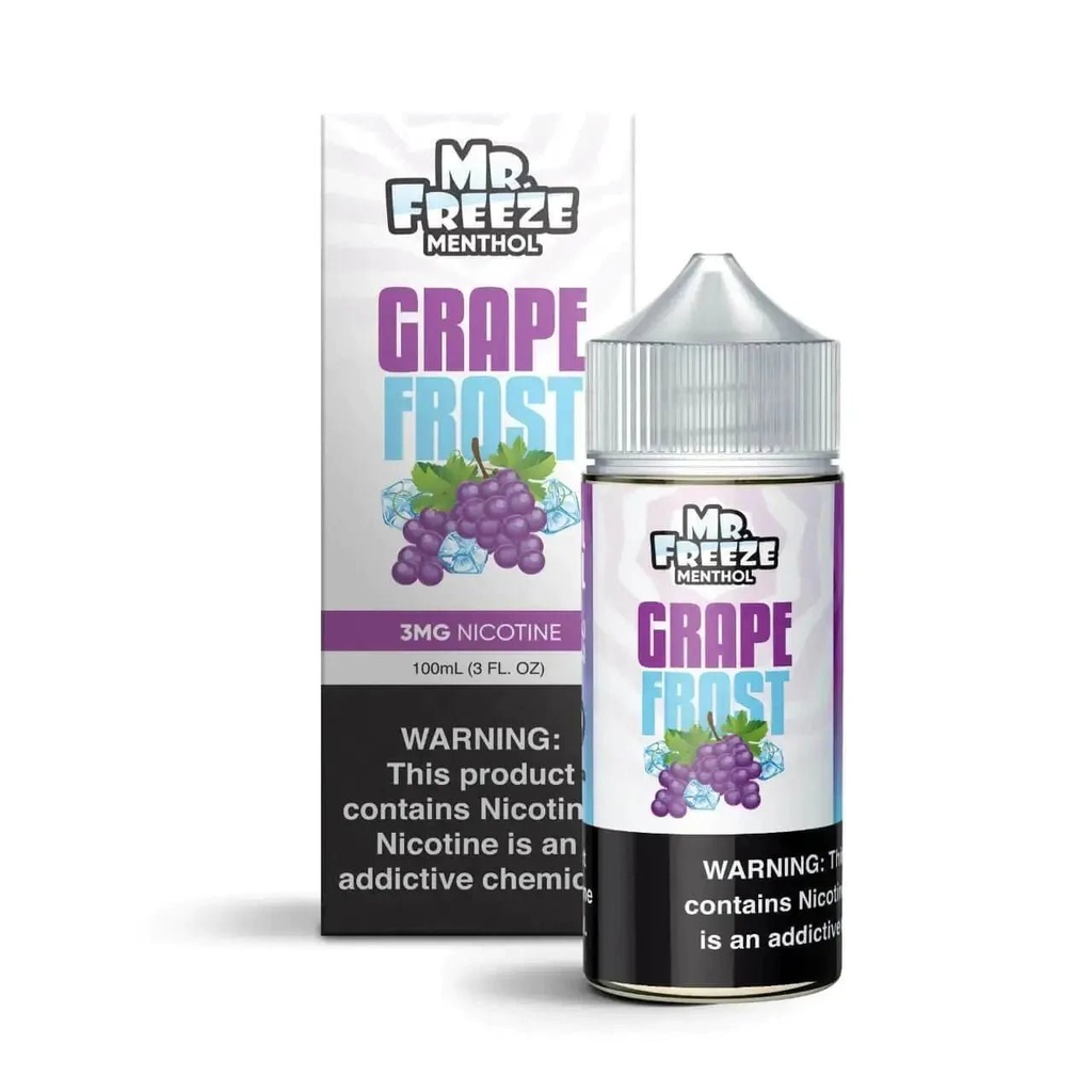 MR FREEZE E-LIQUID GRAPE FROST - 100ML