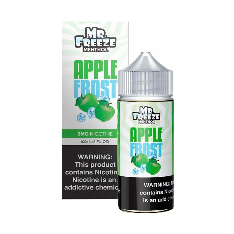MR FREEZE E-LIQUID APPLE FROST - 100ML (0mg)