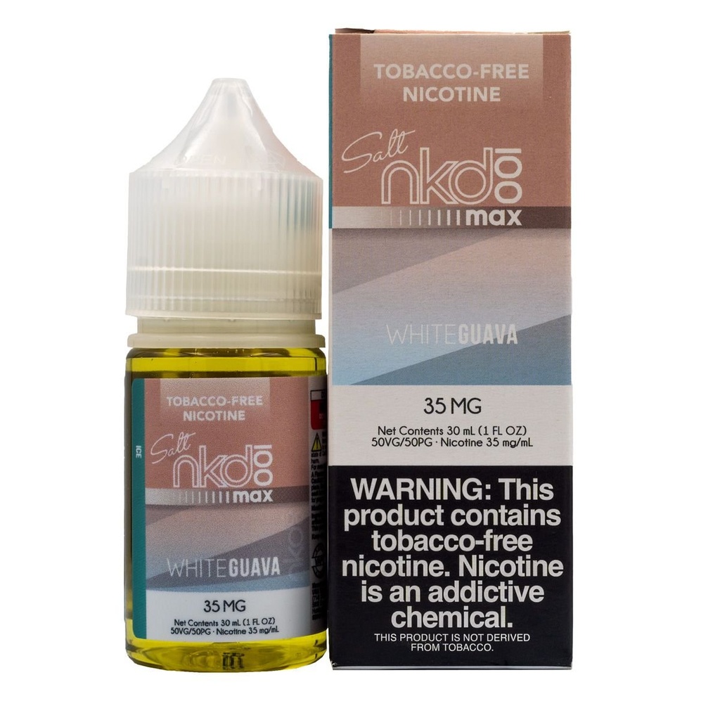 NKD 100 MAX SALT WHITE GUAVA ICE - 30ML