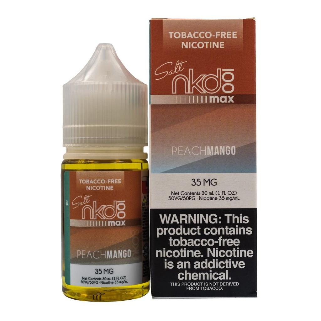 NKD 100 MAX SALT PEACH MANGO ICE - 30ML