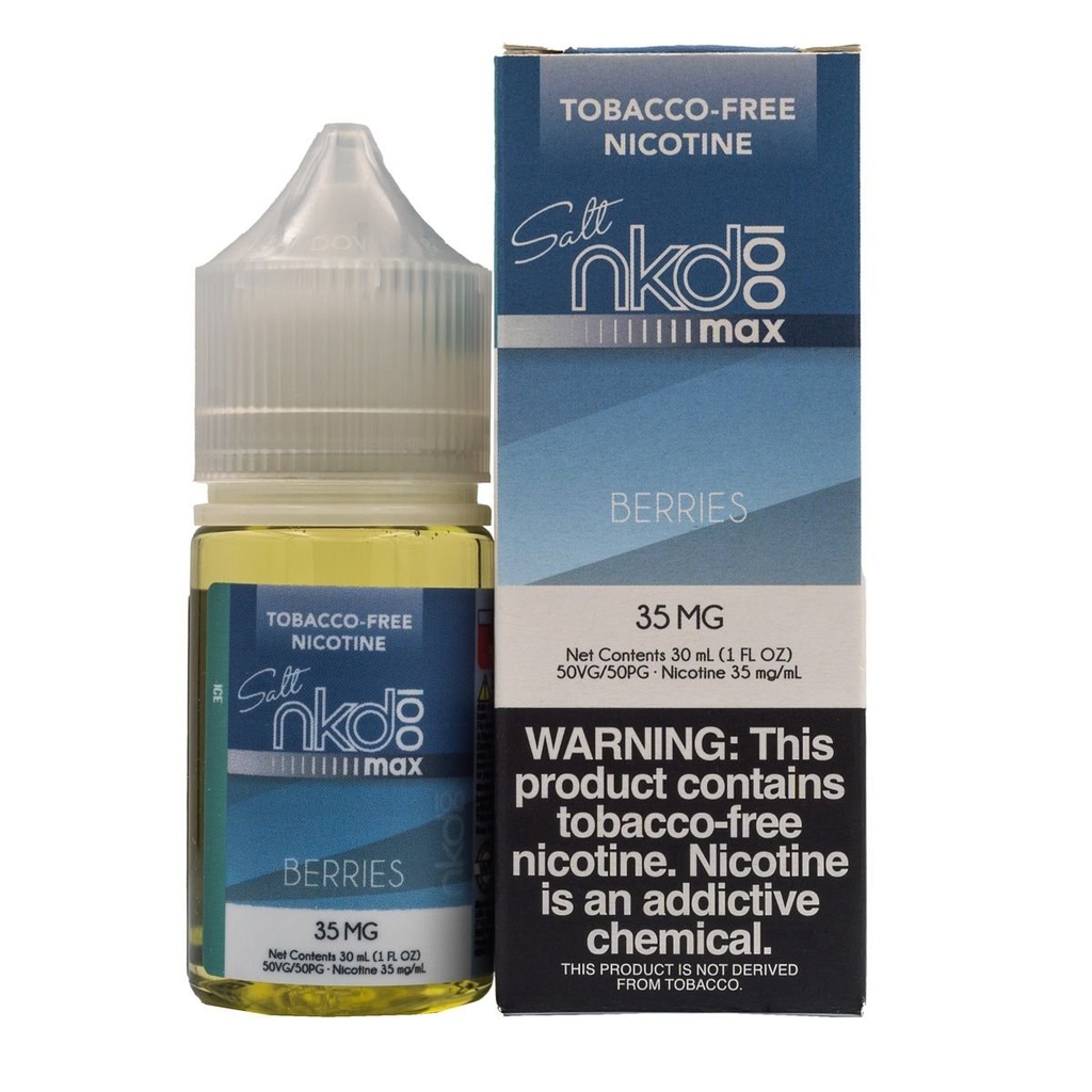 NKD 100 MAX SALT BERRIES ICE - 30ML