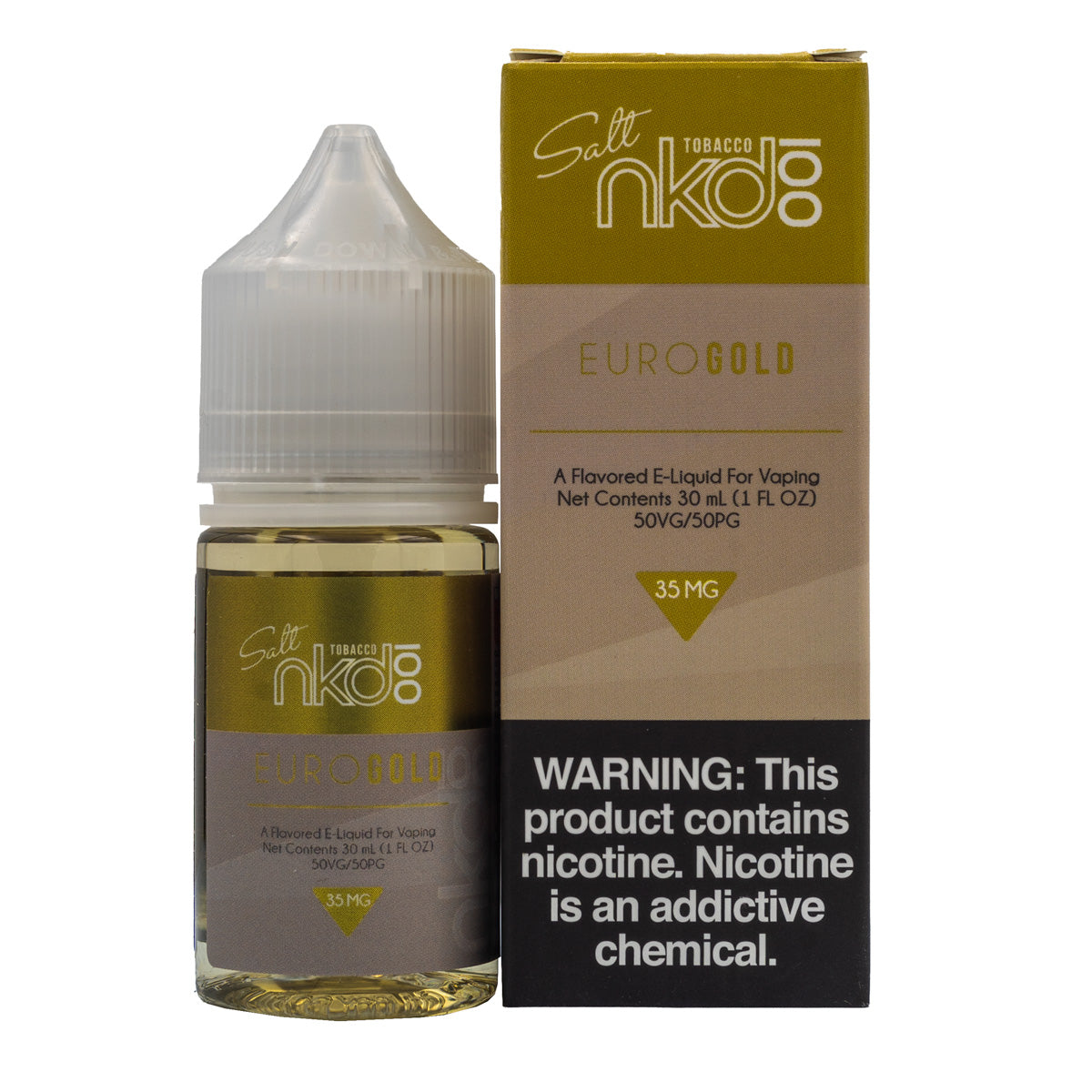 NAKED 100 SALT - EURO GOLD - 30ML (35mg)
