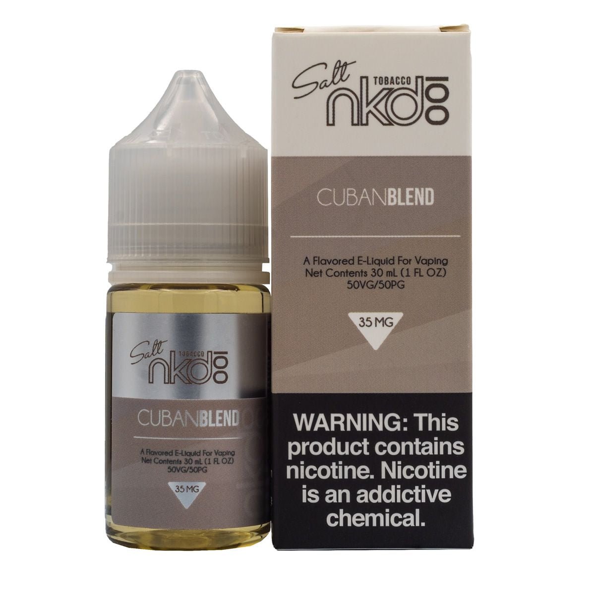 NAKED 100 SALT - CUBAN BLEND - 30ML (35mg)