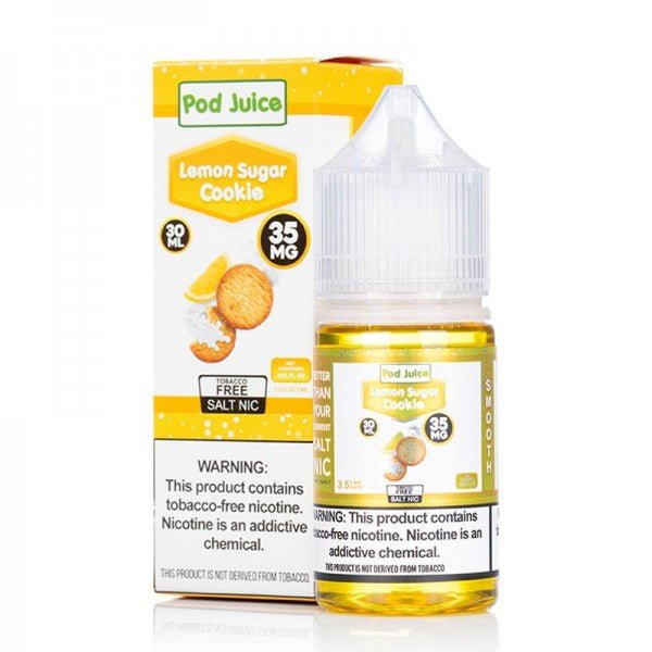 POD JUICE SALT LEMON SUGAR COOKIE - 30ML (35mg)