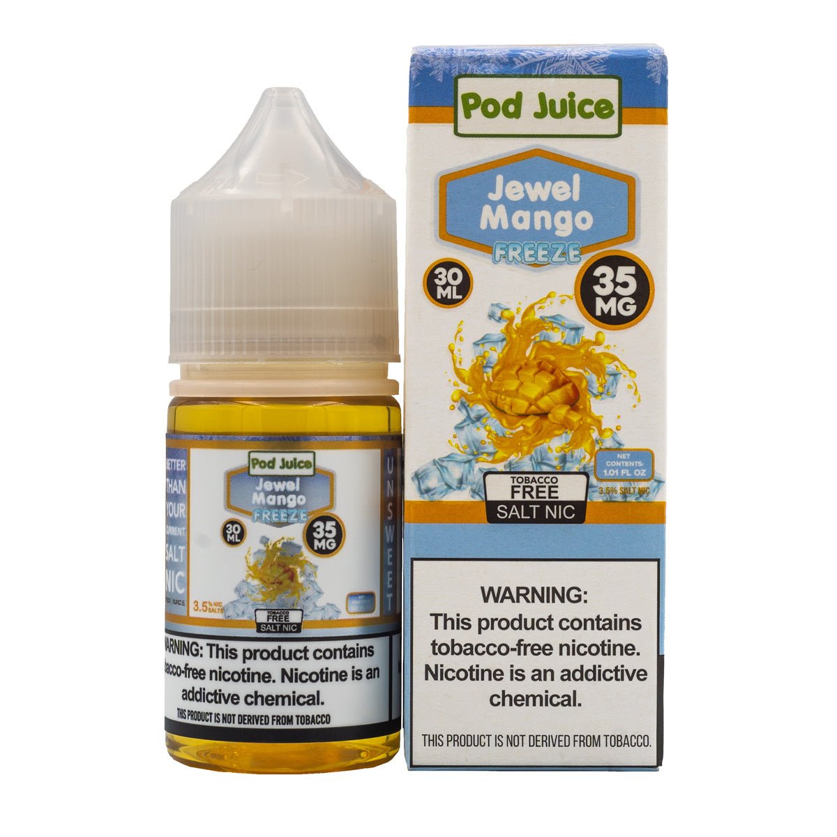 POD JUICE SALT JEWEL MANGO FREEZE - 30ML (35mg)