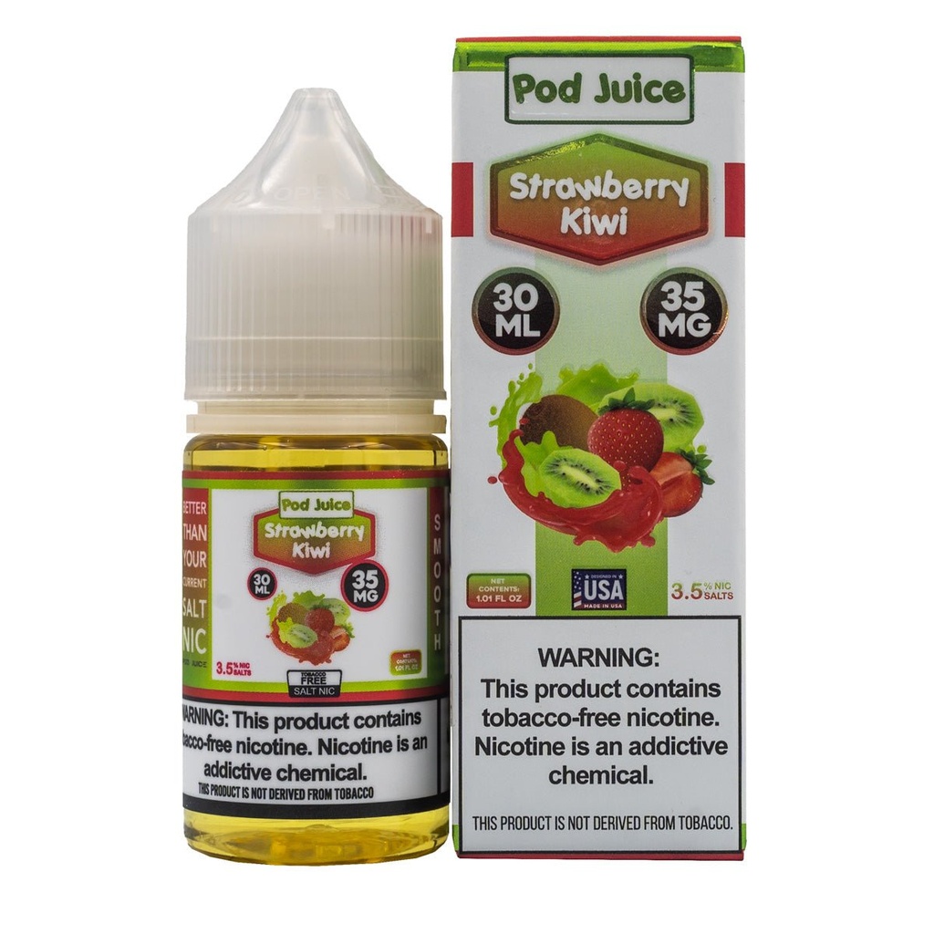 POD JUICE SALT STRAWBERRY KIWI - 30ML