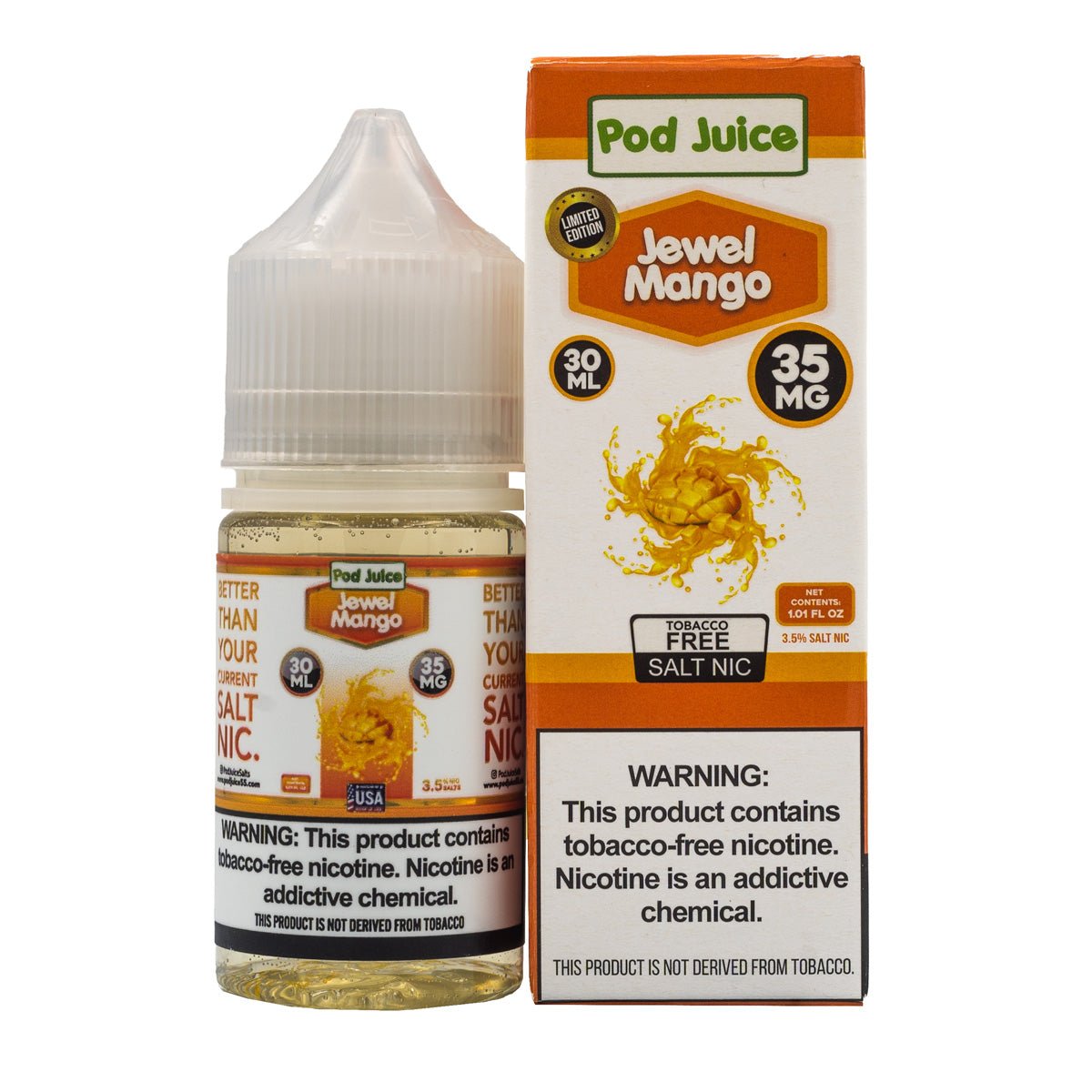 POD JUICE SALT JEWEL MANGO - 30ML (35mg)