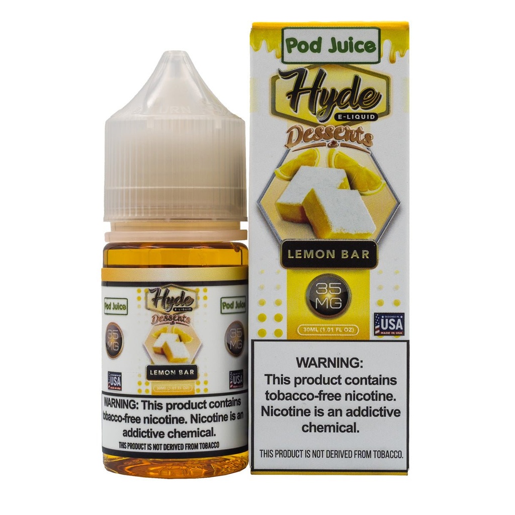 POD JUICE HYDE SALT LEMON BAR - 30ML