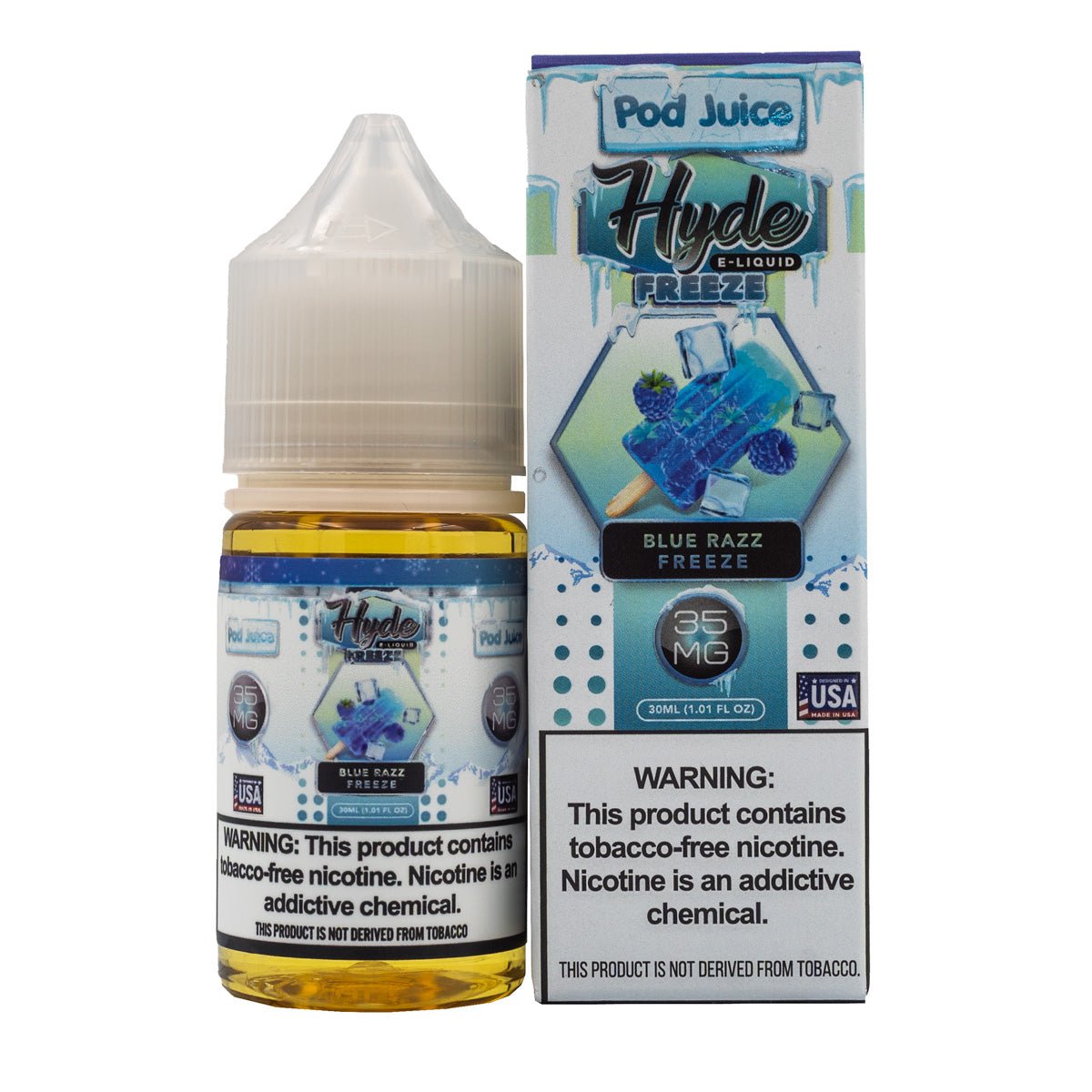 POD JUICE HYDE SALT BLUE RAZZ FREEZE - 30ML (35mg)