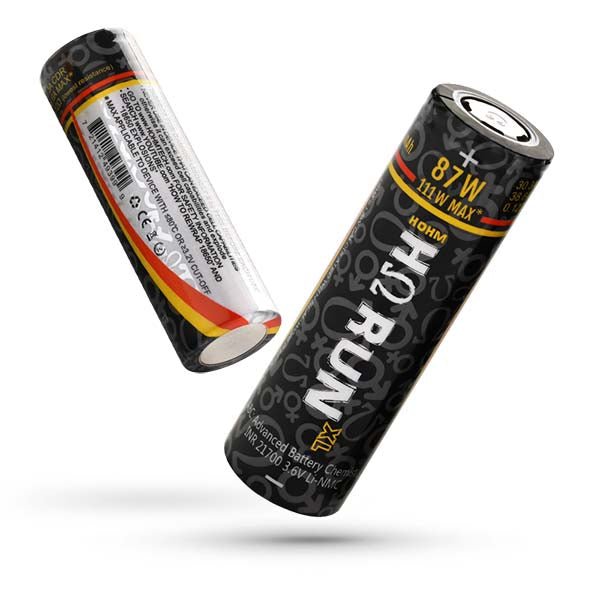 HOHM RUN XL 21700 BATTERY - 2PK