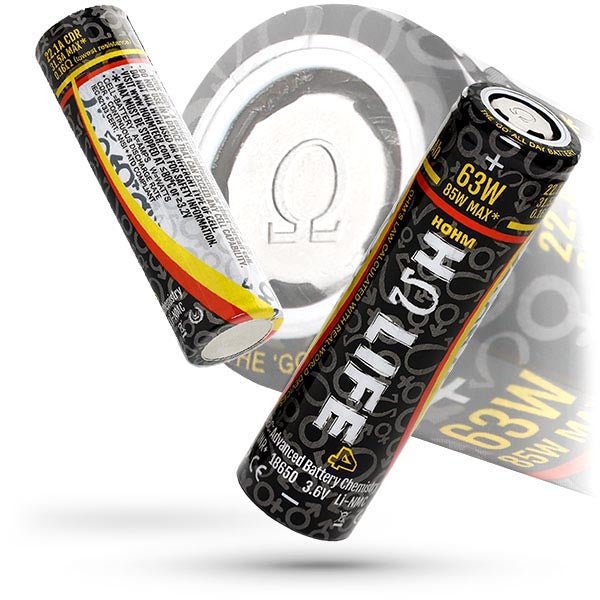 HOHM LIFE 18650 BATTERY 3015mh - 2PK