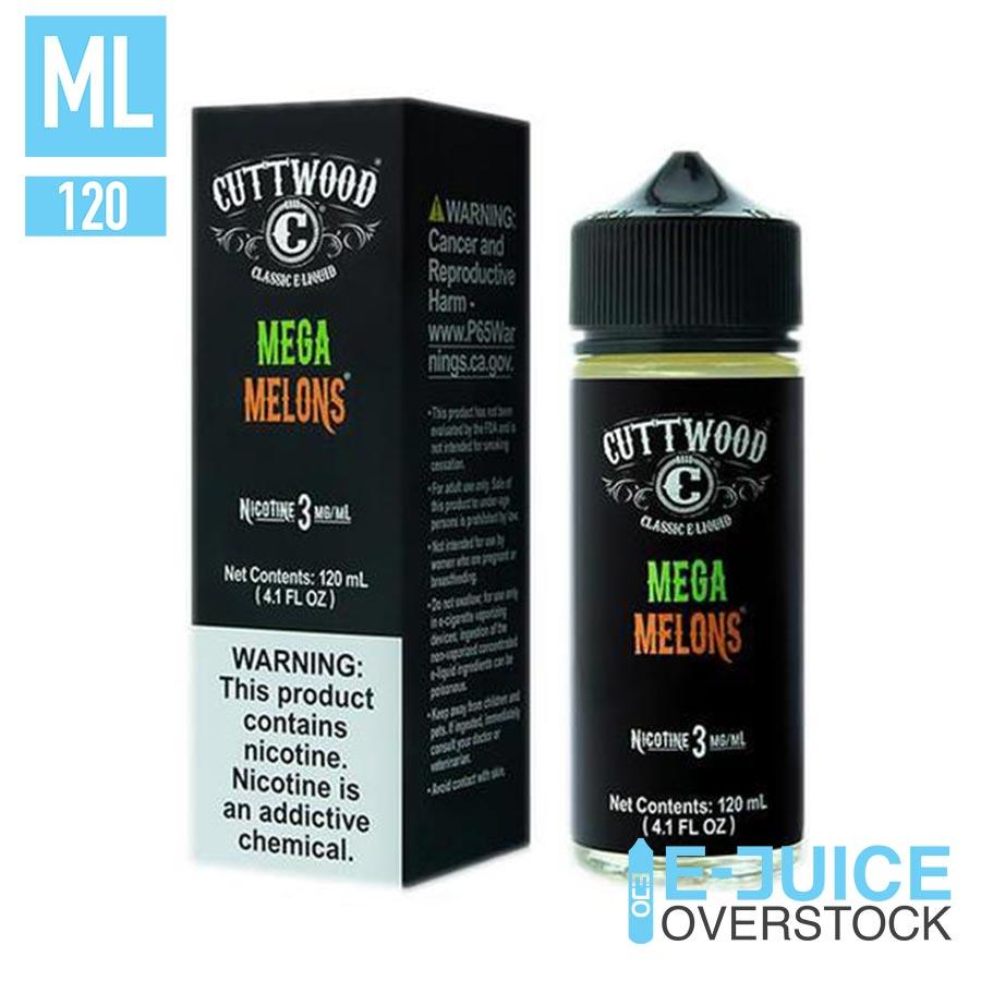 CUTTWOOD E-LIQUID MEGA MELONS - 120ML (0mg)