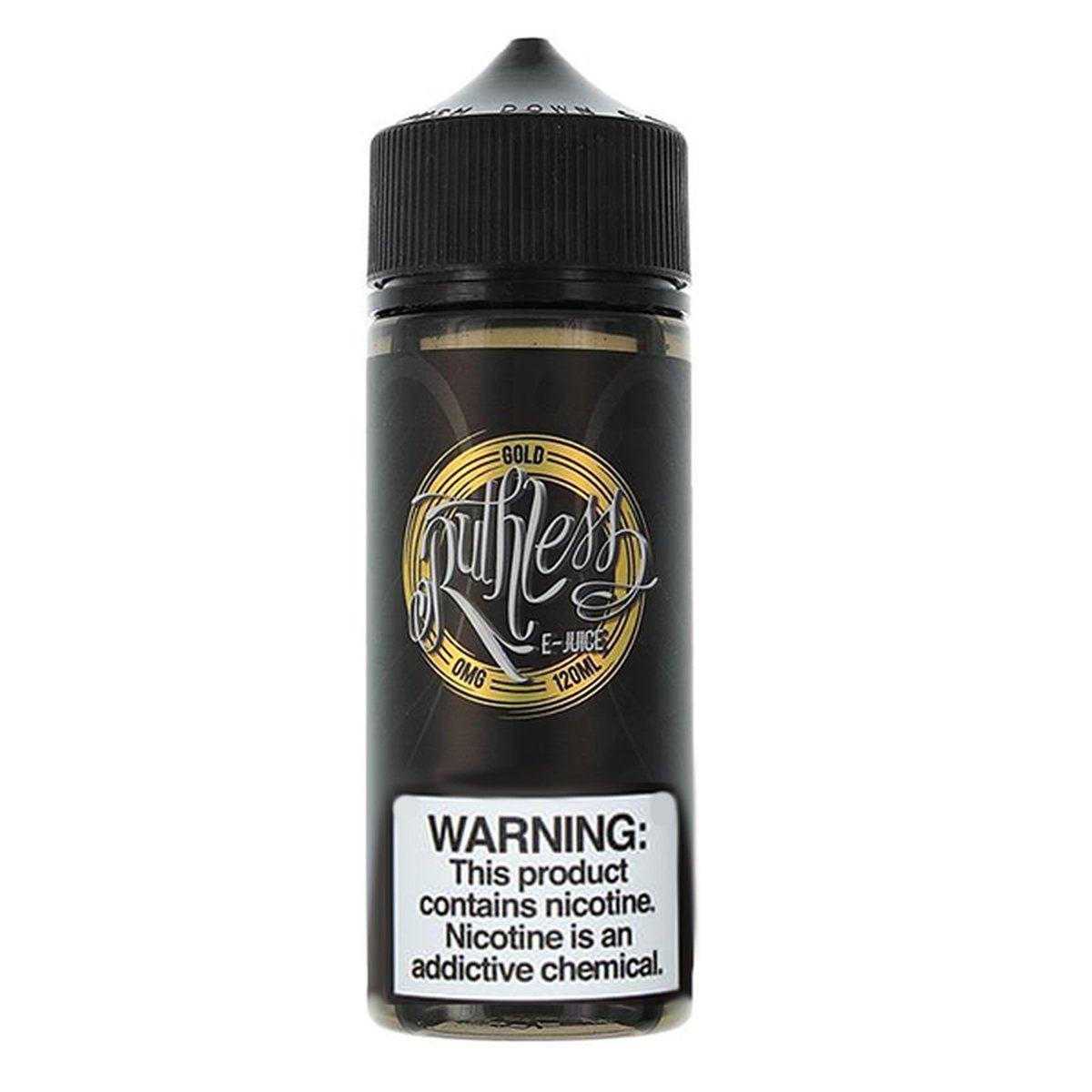 RUTHLESS E-LIQUID GOLD - 100ML (0mg)