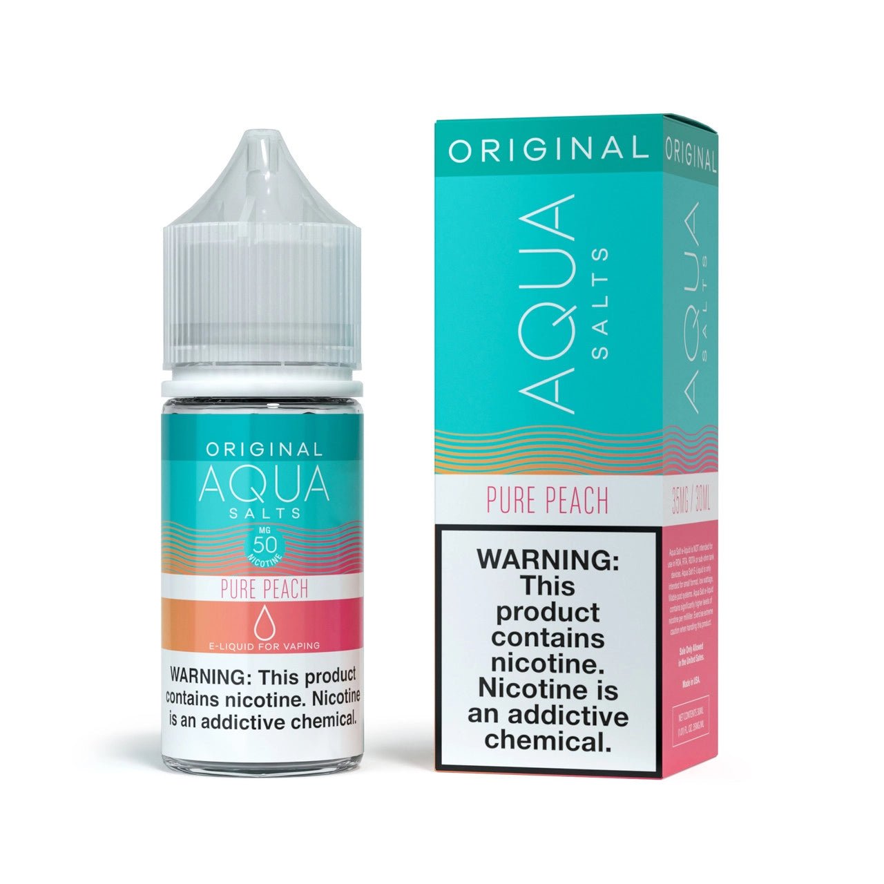 AQUA SALTS - PURE PEACH - 30ML (35mg)