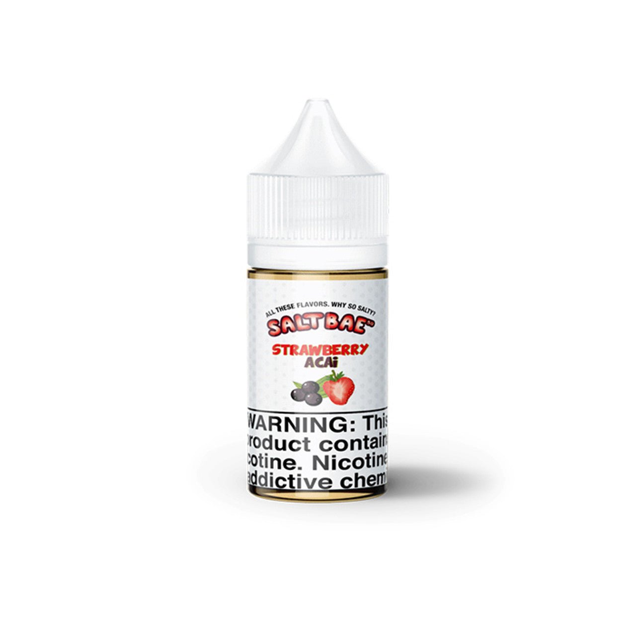 SALTBAE STRAWBERRY ACAI - 30ML (25mg)