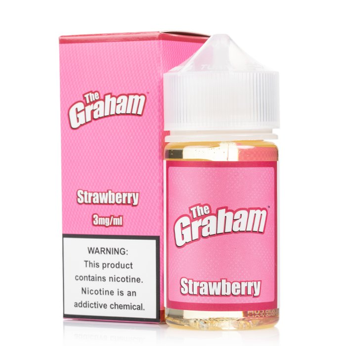 THE GRAHAM E-LIQUID STRAWBERRY - 60ML (3mg)