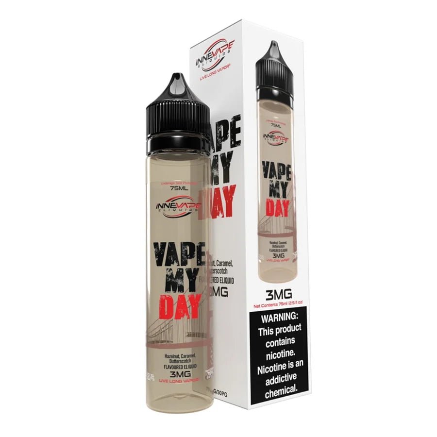 INNEVAPE ELIQUIDS - VAPE MY DAY - 75ML (0mg)