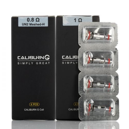 UWELL CALIBURN G REPLACEMENT COILS - 4PK (0.8ohm UN2 Mesh Coils)