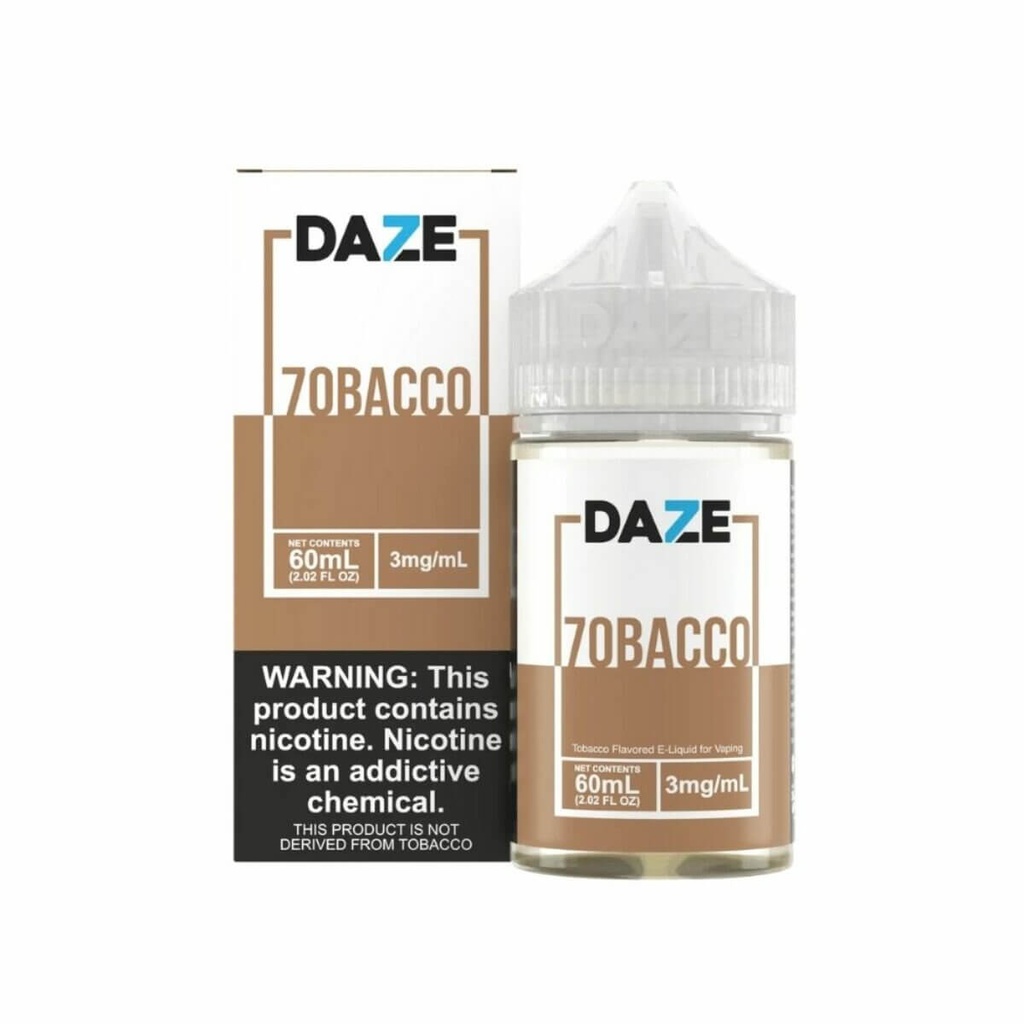 7 DAZE ELIQUID TOBACCO - 60ML