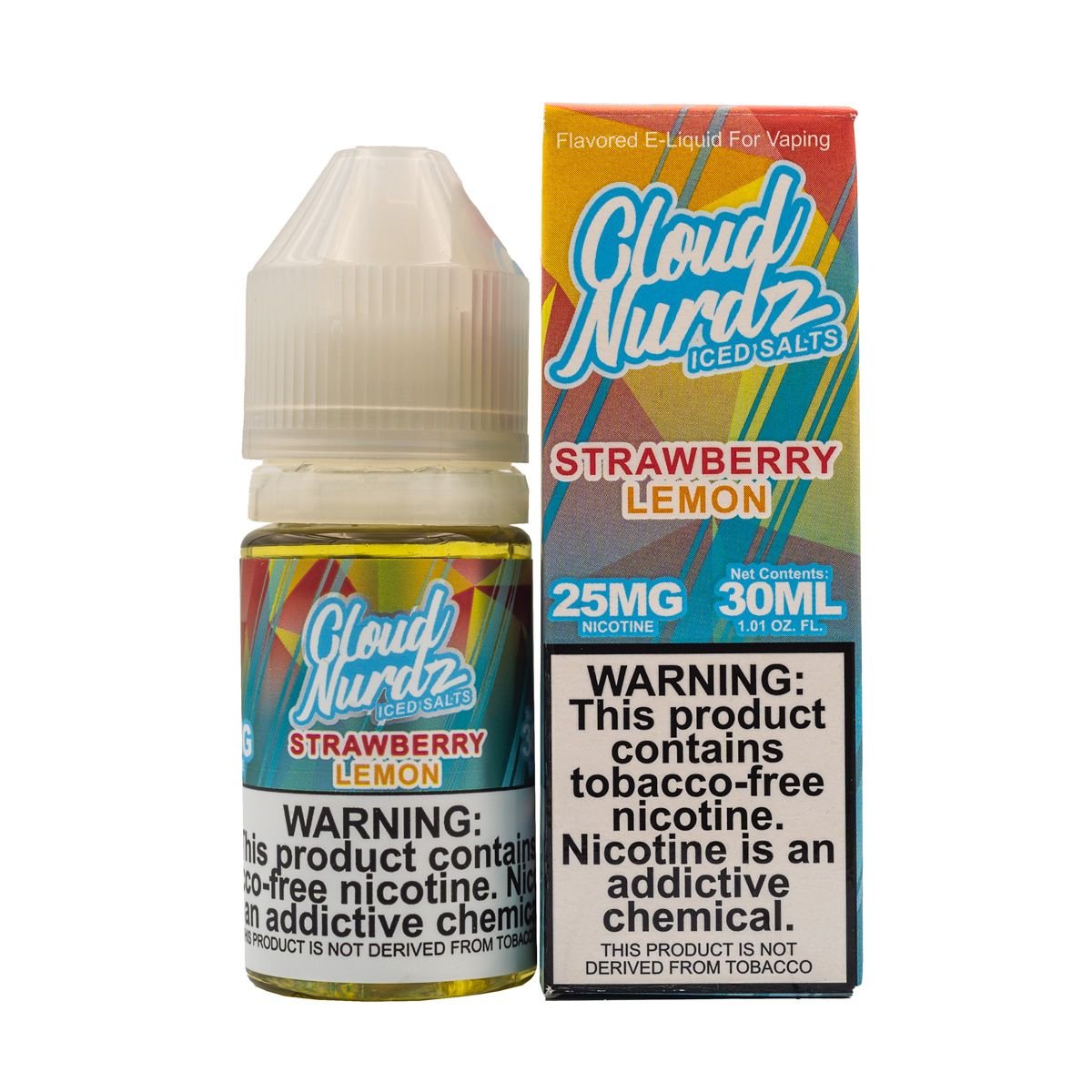 CLOUD NURDZ - STRAWBERRY LEMON ICED - 30ML (25mg)