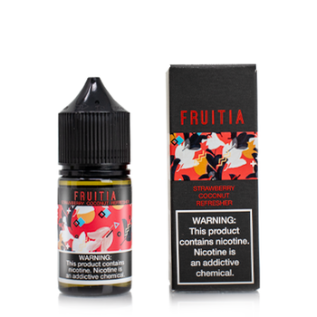 STRAWBERRY COCONUT REFRESHER SALT-NIC by Fruitia  30mL