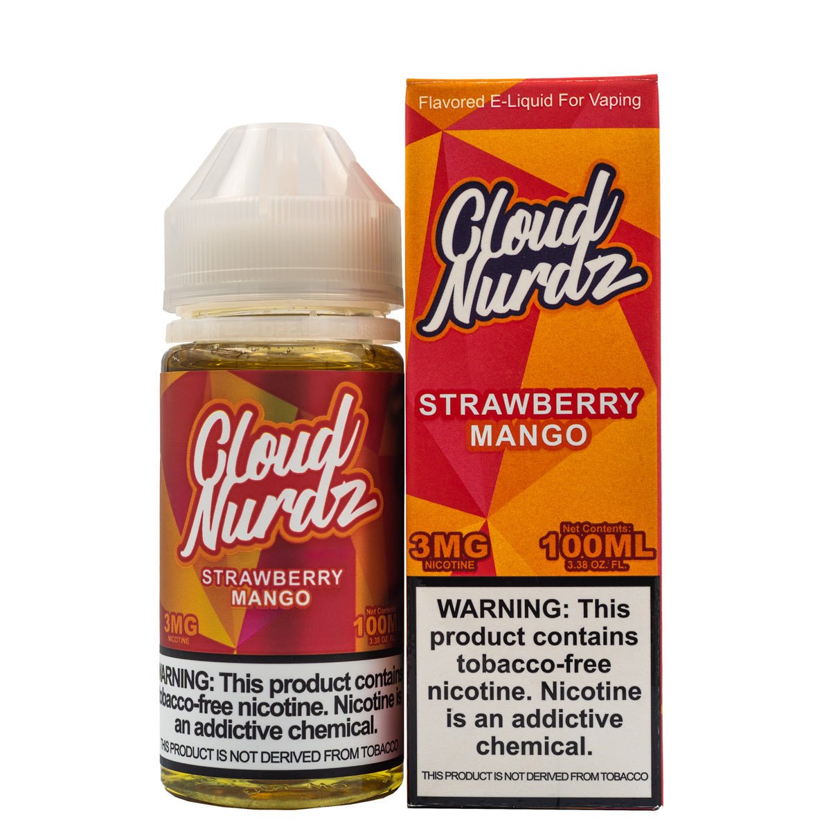CLOUD NURDZ - STRAWBERRY MANGO - 100ML (0mg)