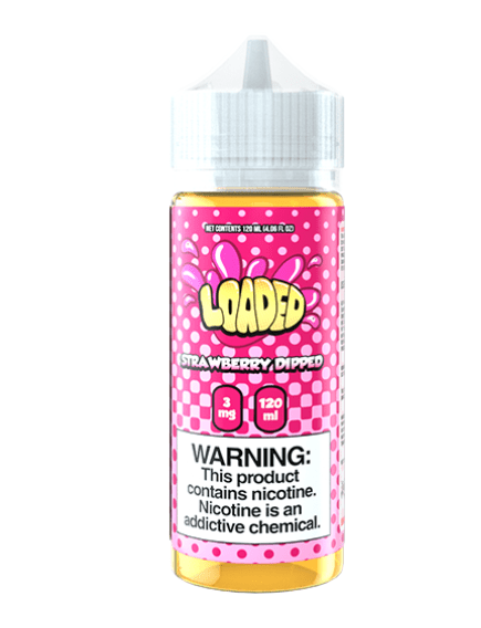 SALE! STRAWBERRY DIPPED BY LOADED EJUICE - 100ML (0mg)