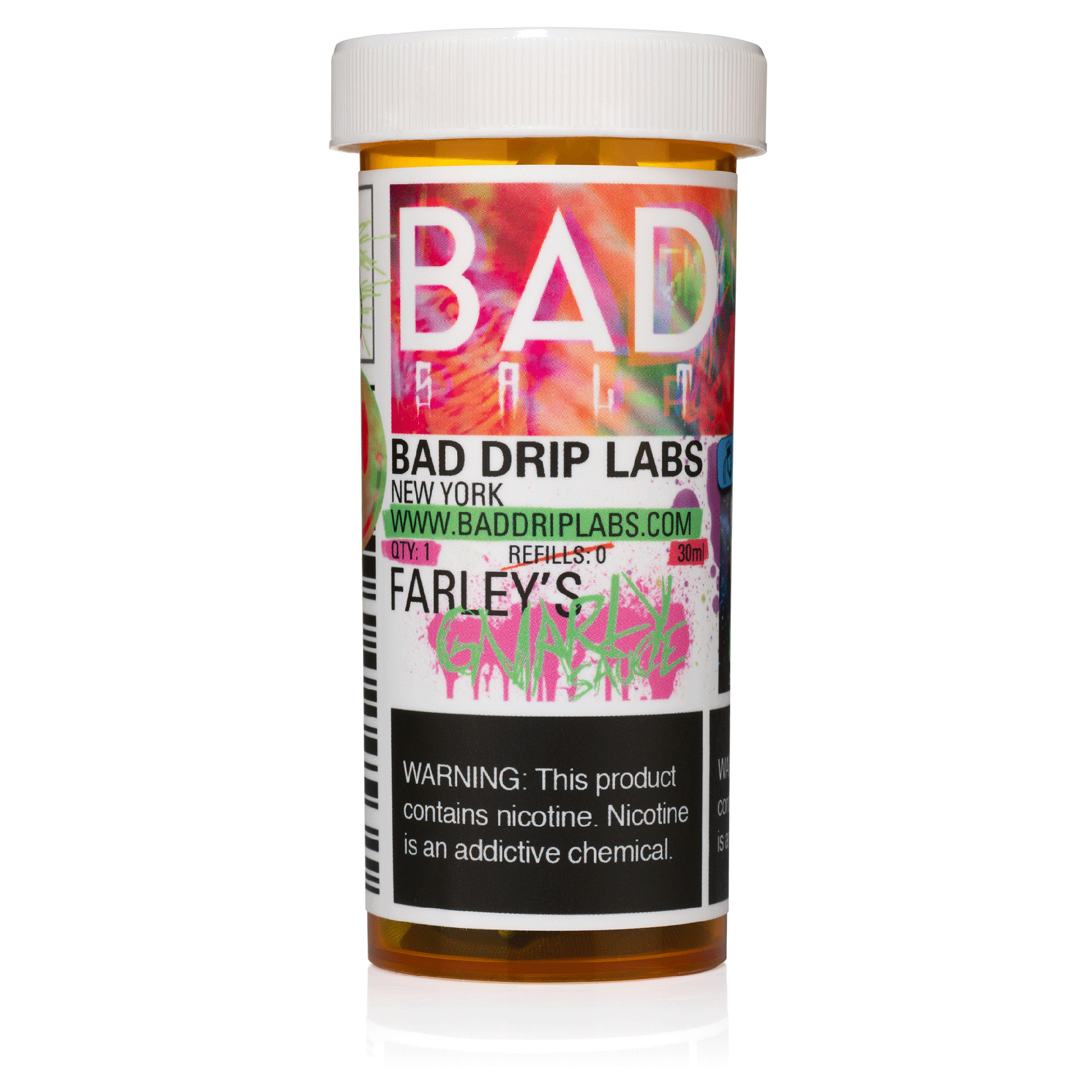 BAD DRIP SALTS - FARLEY'S GNARLEY SAUCE - 30ML (25mg)