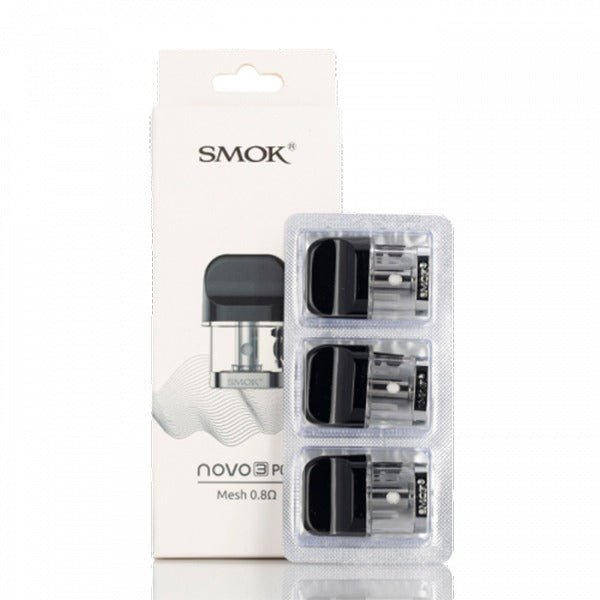 SMOK NOVO 3 REPLACEMENT PODS - 3PK