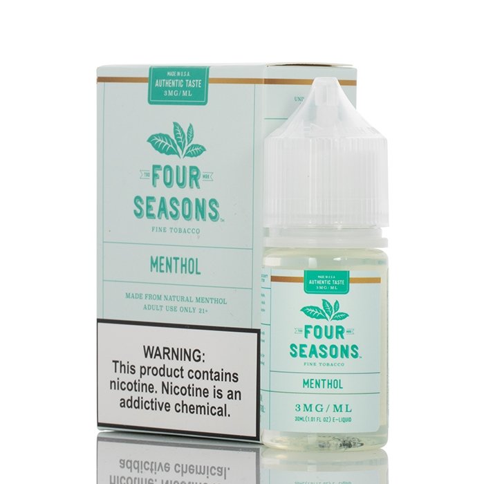 MENTHOL by FOUR SEASONS SALT NIC 30ML (30mg)