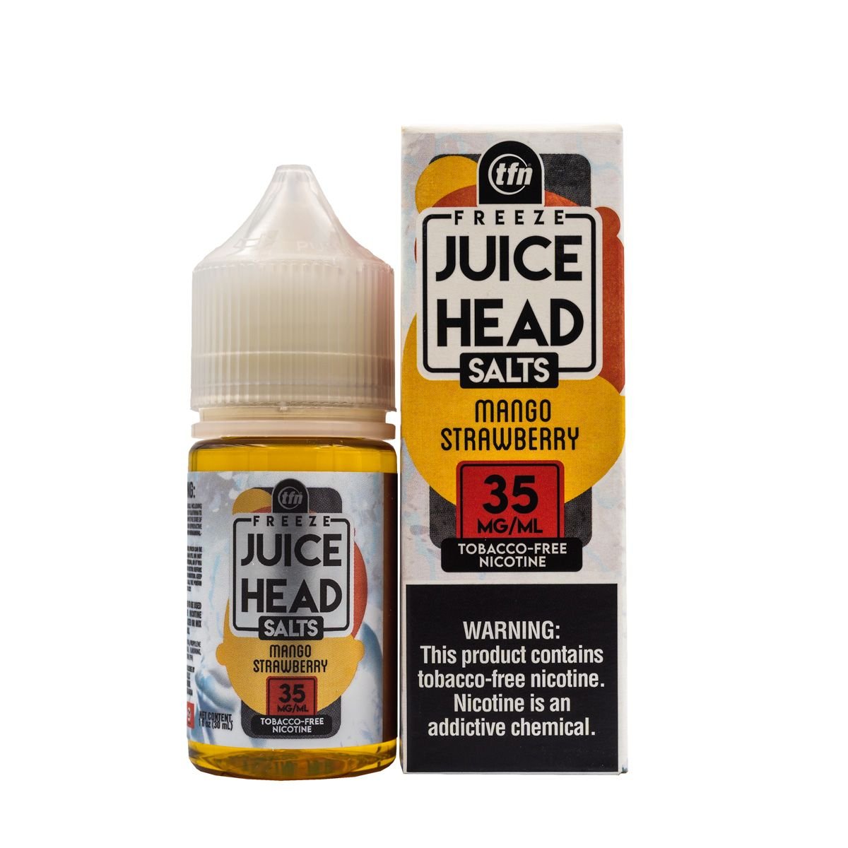 JUICE HEAD SALTS - MANGO STRAWBERRY FREEZE - 30ML (35mg)