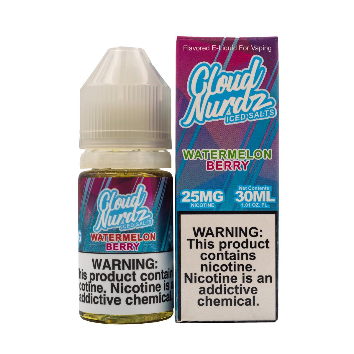 CLOUD NURDZ- WATERMELON BERRY ICED - 30ML (25mg)