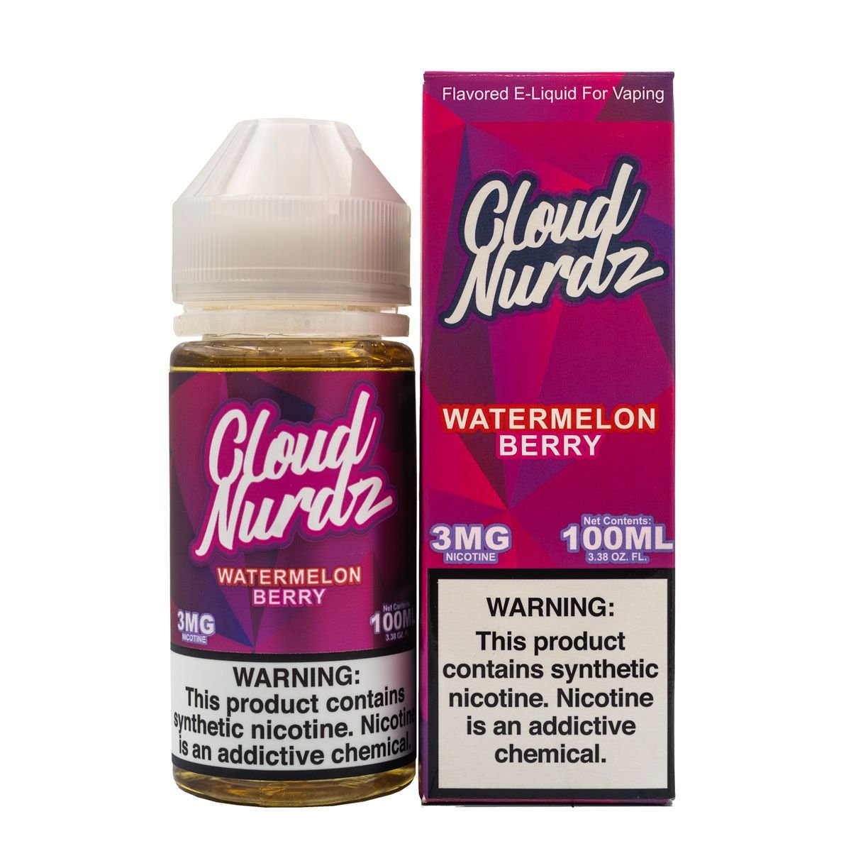CLOUD NURDZ - WATERMELON BERRY - 100ML (0mg)