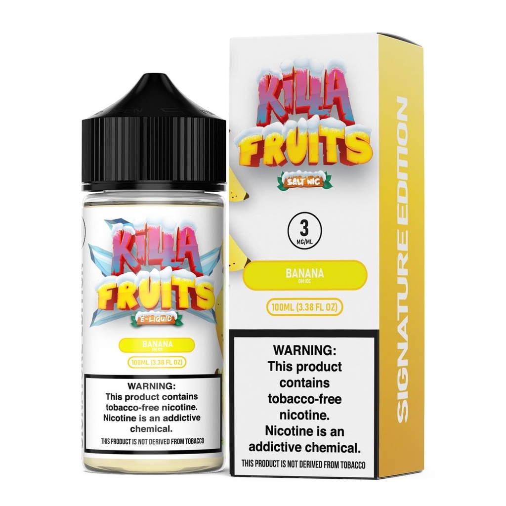 BANANA ICED SALT by KILLA FRUITS SIGNATURE EDITION 30mL