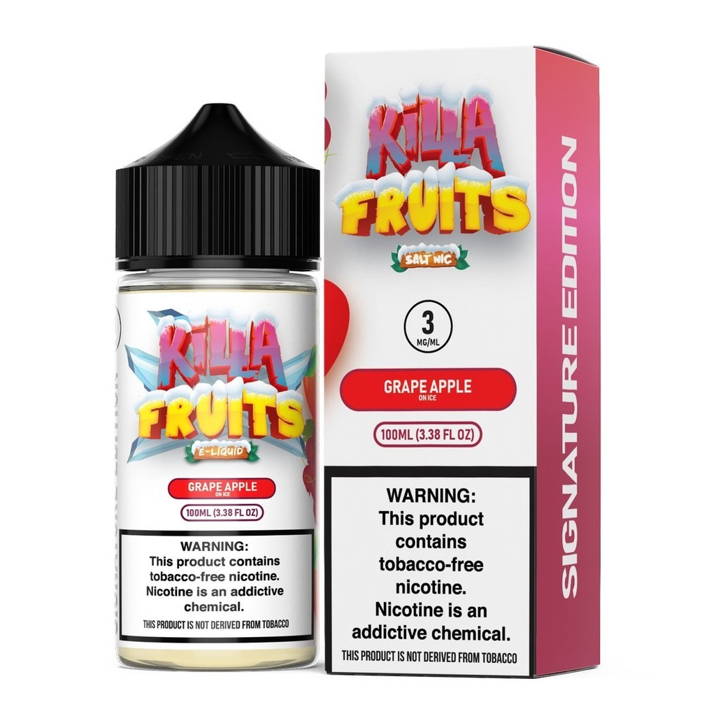 GRAPE APPLE ICED SALT by KILLA FRUITS SIGNATURE EDITION 30mL