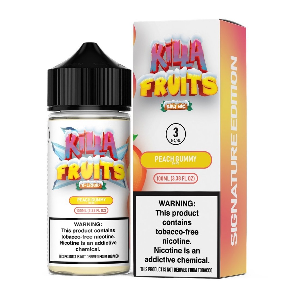 KILLA FRUITS PEACH GUMMY ICE - 100ML
