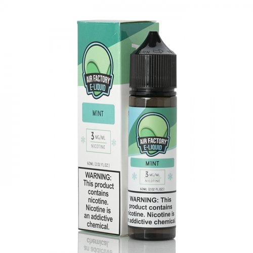 AIR FACTORY E-LIQUID MINT - 60ML (3mg)