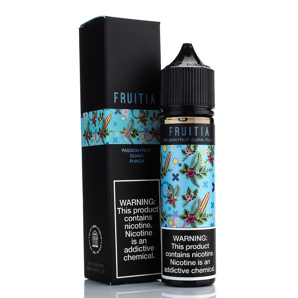 Passion Fruit Guava Punch by Fruitia 60ML (3mg)