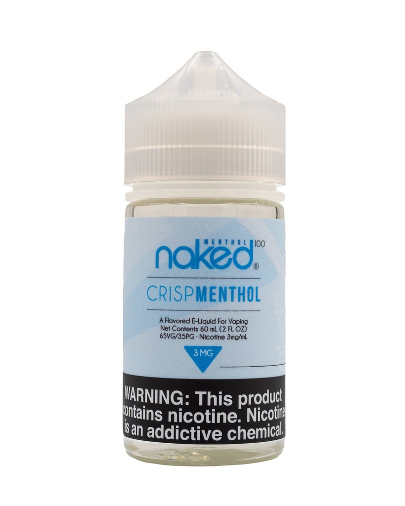 NAKED 100 EJUICE - CRISP MENTHOL- 60ML