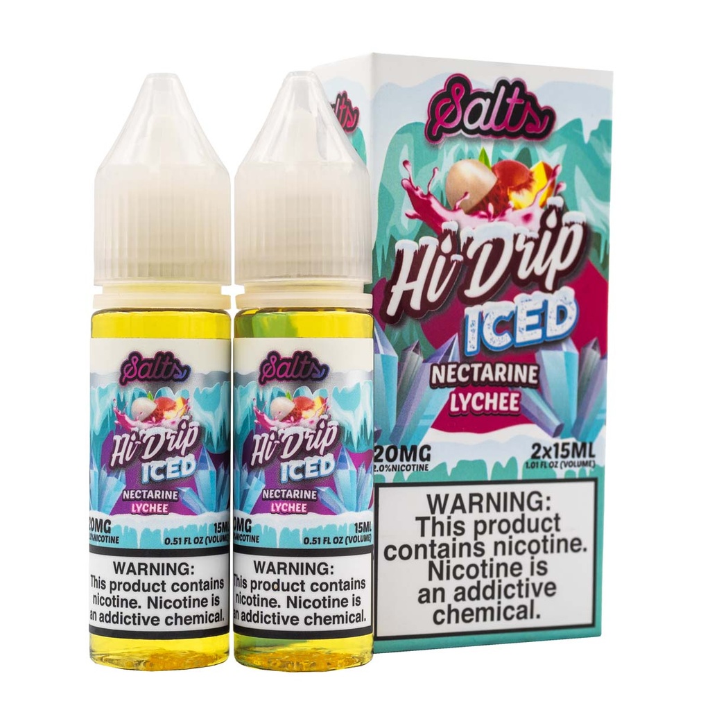 HI DRIP - NECTARINE LYCHEE ICED - 30ML
