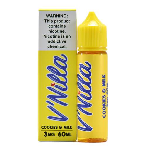 VNILLA E-LIQUID COOKIES AND MILK - 60ML (0mg)