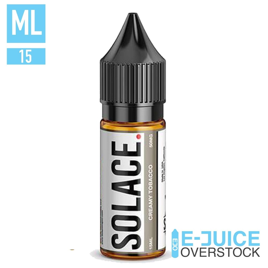 Creamy Tobacco By Solace Salts 15ML Saltnic