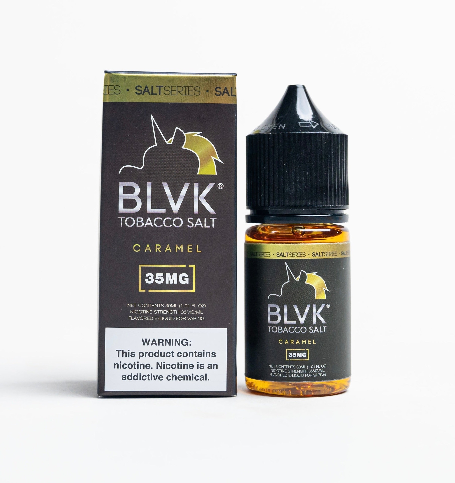 BLVK TOBACCO SALT - CARAMEL - 30ML (35mg)