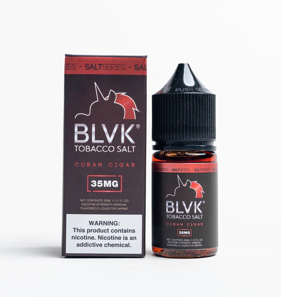 BLVK TOBACCO SALT - CUBAN CIGAR - 30ML