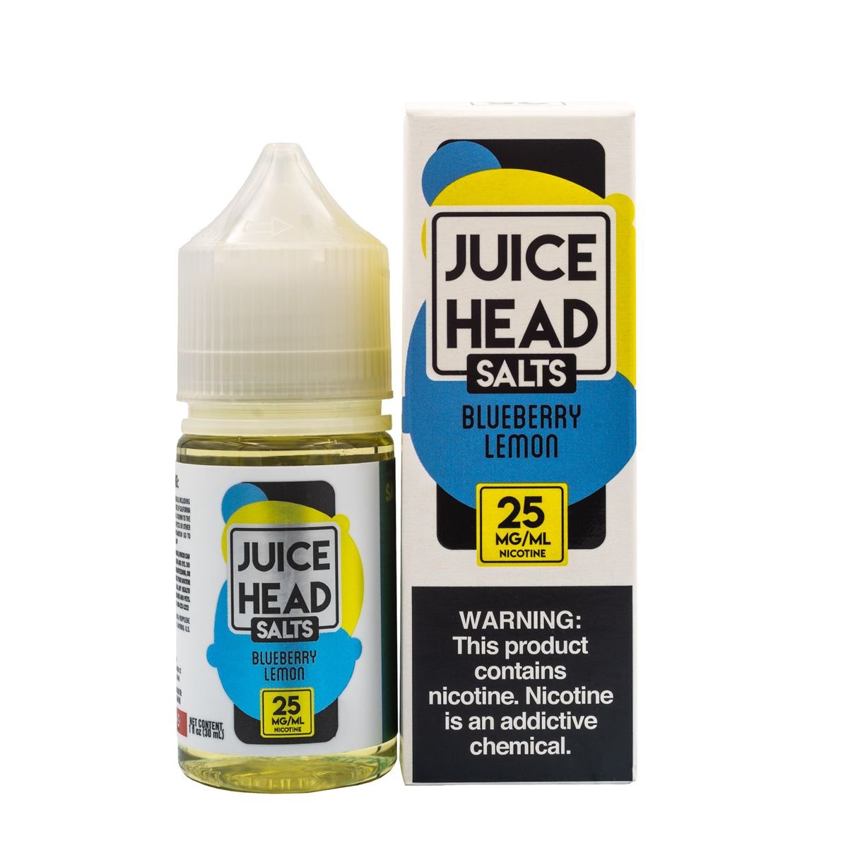 JUICE HEAD SALTS - BLUEBERRY LEMON - 30ML (25mg)
