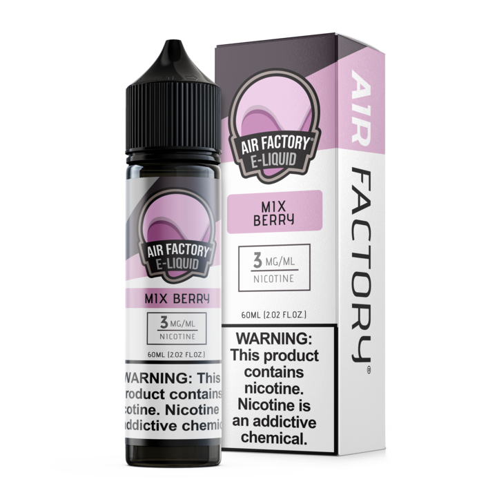 AIR FACTORY E-LIQUID MIX BERRY - 60ML (3mg)