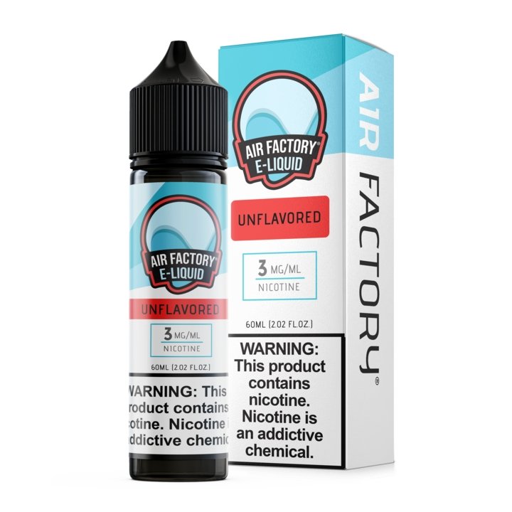 Unflavored by Air Factory 60ML Ejuice (3mg)